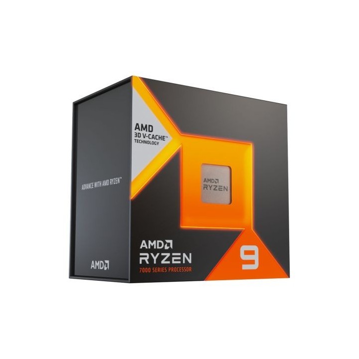 AMD Ryzen 9 7950X3D CPU, AM5, 4.2GHz (5.7 Turbo), 16-Core, 120W, 144MB Cache, 5nm, 7th Gen, Radeon Graphics, NO HEATSINK/FAN